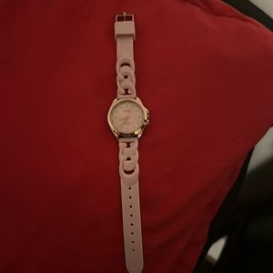 New pink coach watch